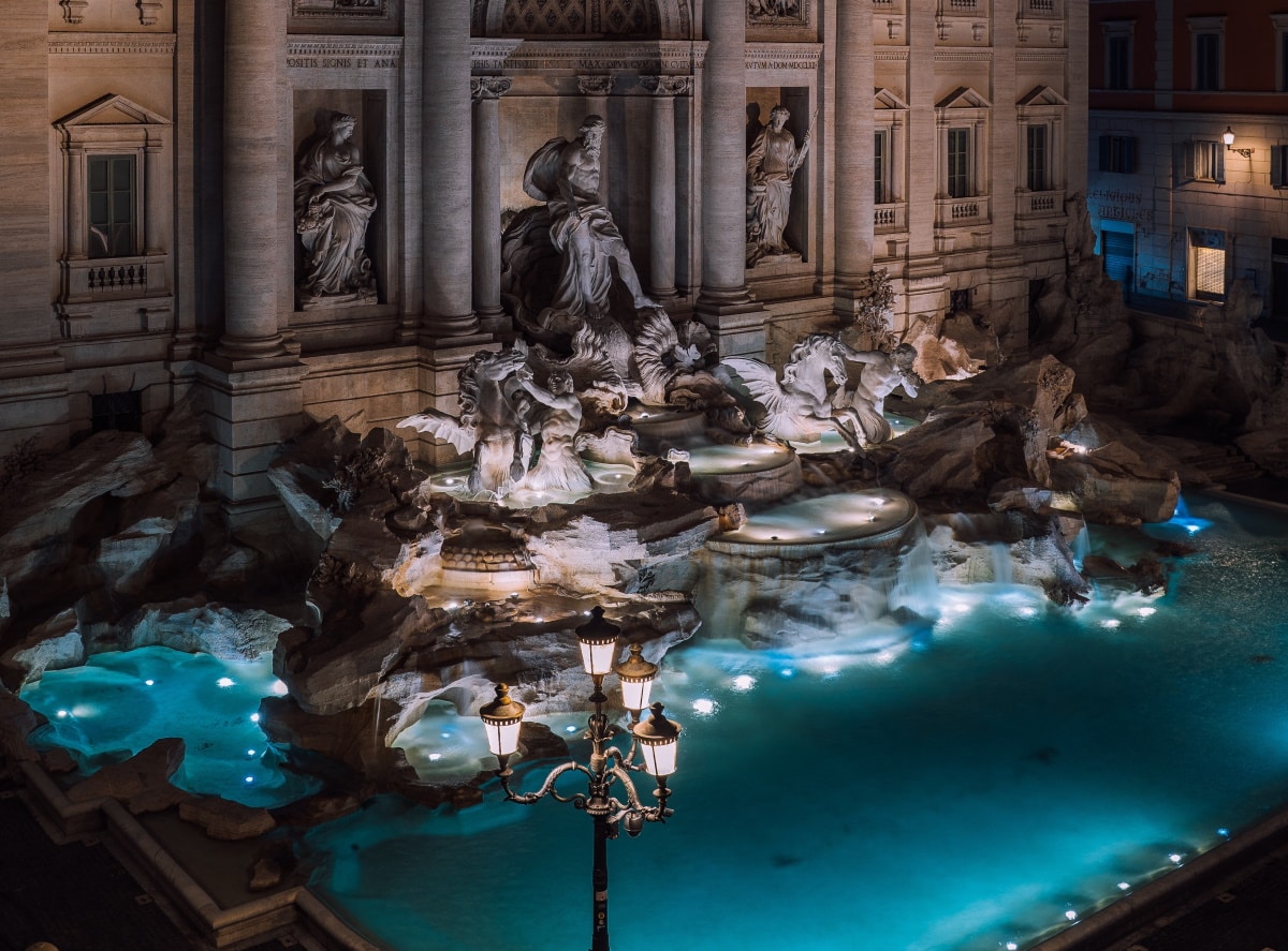 La Fontana Di Trevi Cronaca Roma