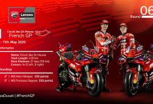 Il Ducati Lenovo Team arriva a Le Mans