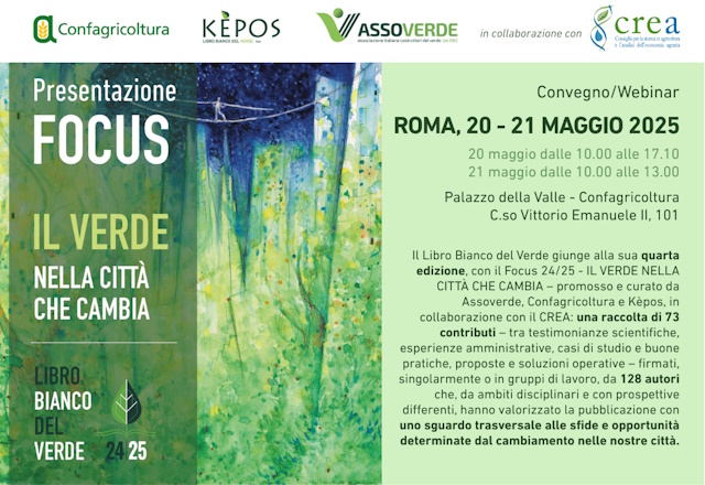 Libro Bianco del Verde 2025