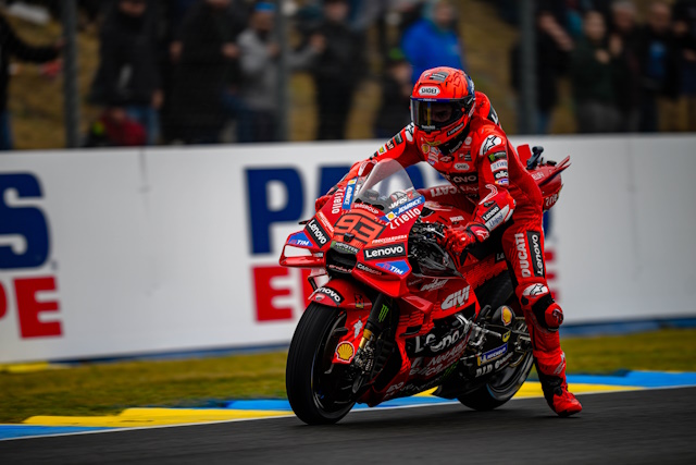marc marquez secondo le mans