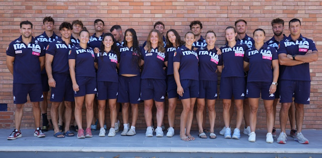 Team Italia velocità Canoa