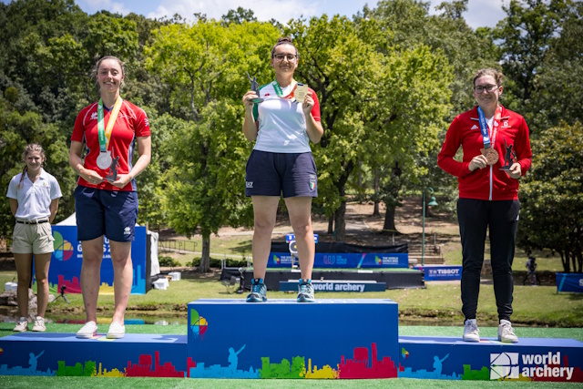 ARCO World Games Chiara Rebagliati sul podio a Birmingham
