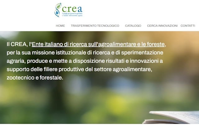 sito innovazioni CREA