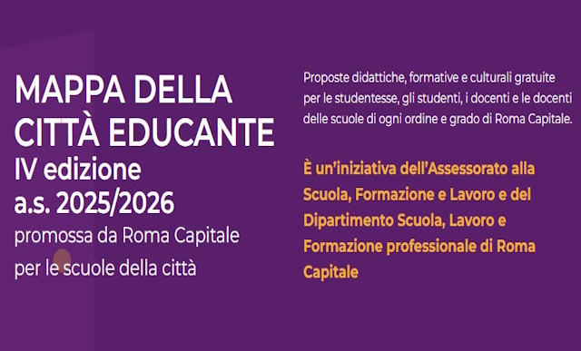 Mappa della città educante 2025