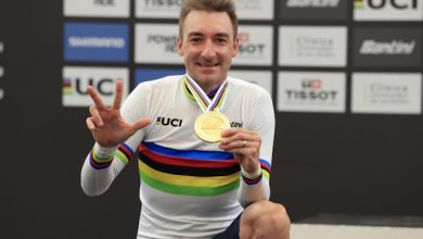 Mondiali Pista Elia Viviani oro