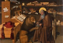 Colantonio San Girolamo nello studio