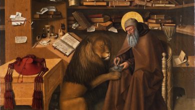 Colantonio San Girolamo nello studio