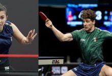 Monfardini e Mutti Campionati del Mondo di tennistavolo