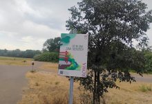 parco della caffarella cartello zona silenziosa