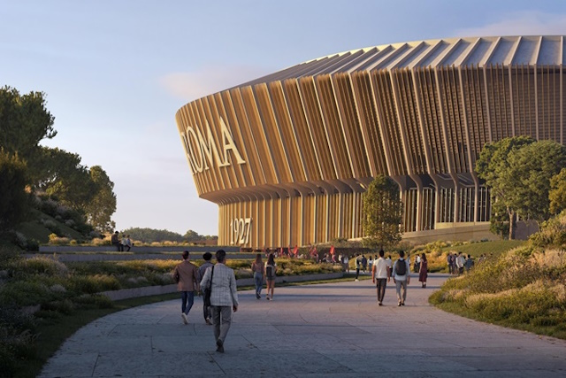 render Stadio AS Roma