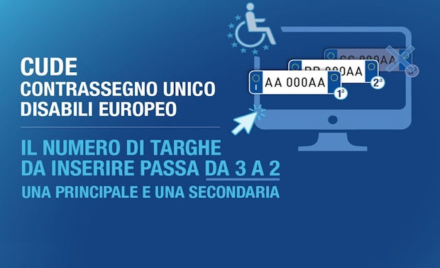 Cude Contrassegno disabili